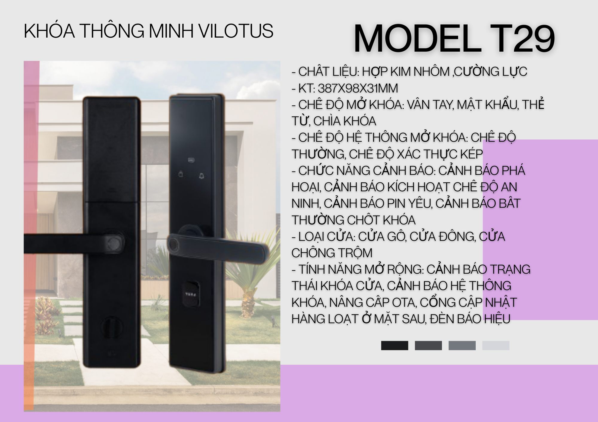 Khóa Cửa Điện Tử Tại Thanh Hóa