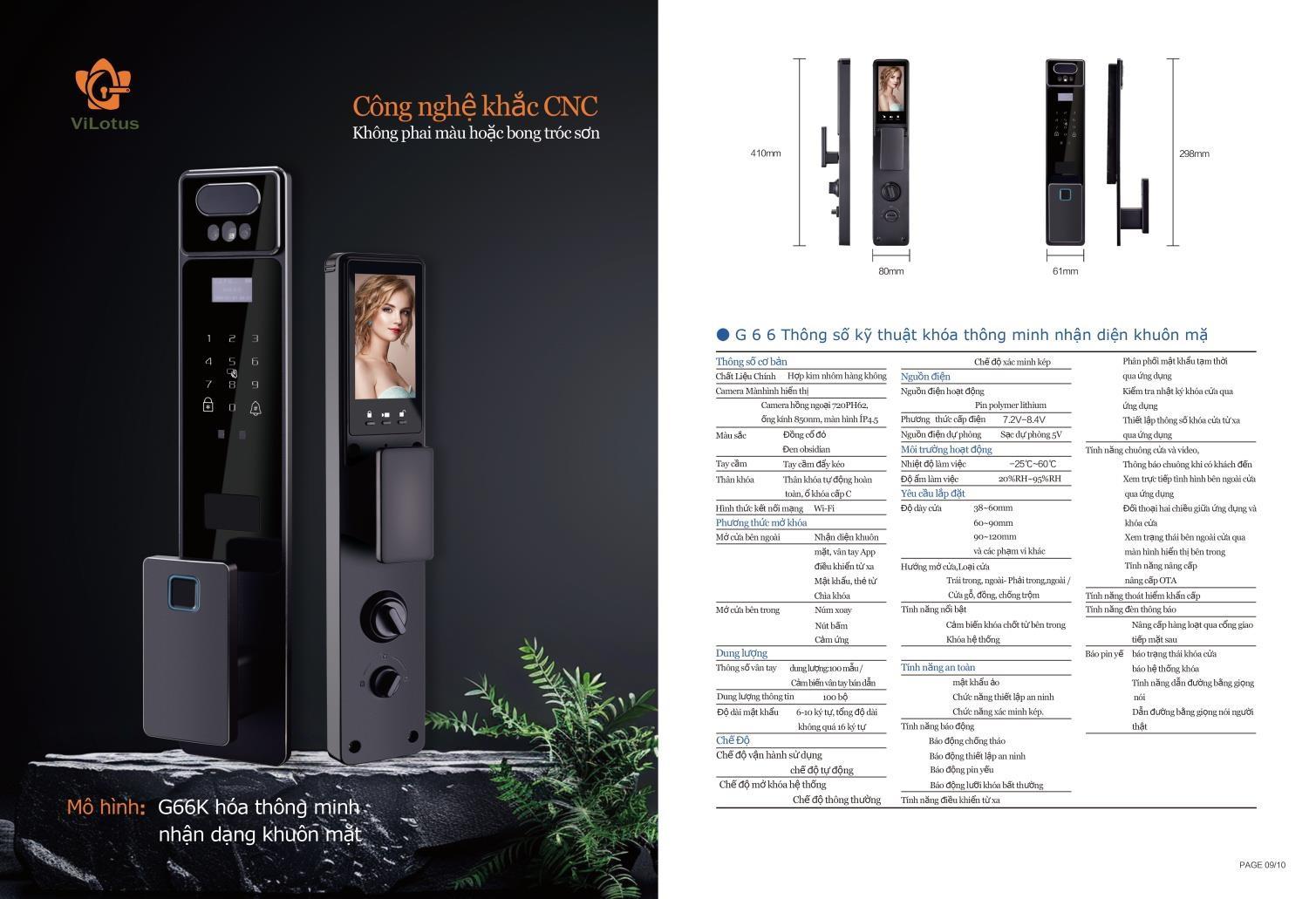 khóa thông minh MH Era G66K