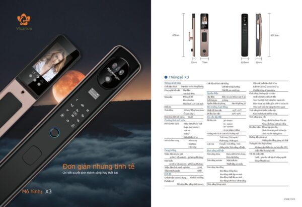 Khóa Thông Minh MH Era X3 Khóa Thông Minh MH Era X3