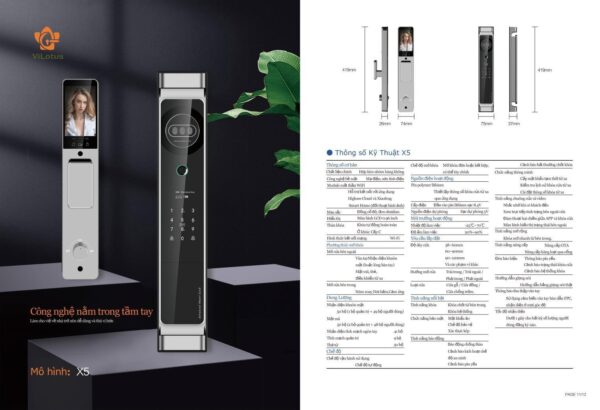 Khóa Thông Minh MH Era X5 Khóa Thông Minh MH Era X5