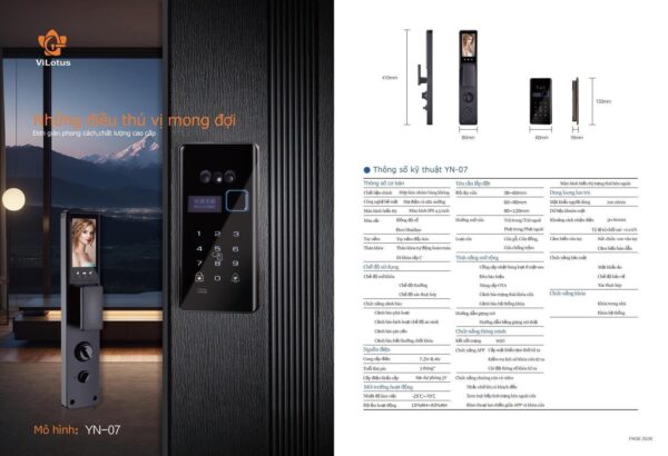 Khóa Thông Minh MH Era YN-07 Khóa Thông Minh MH Era YN-07