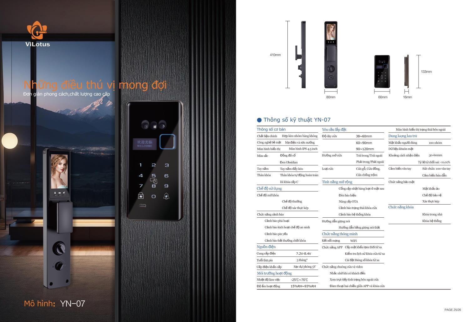 Khóa Thông Minh MH Era YN-07