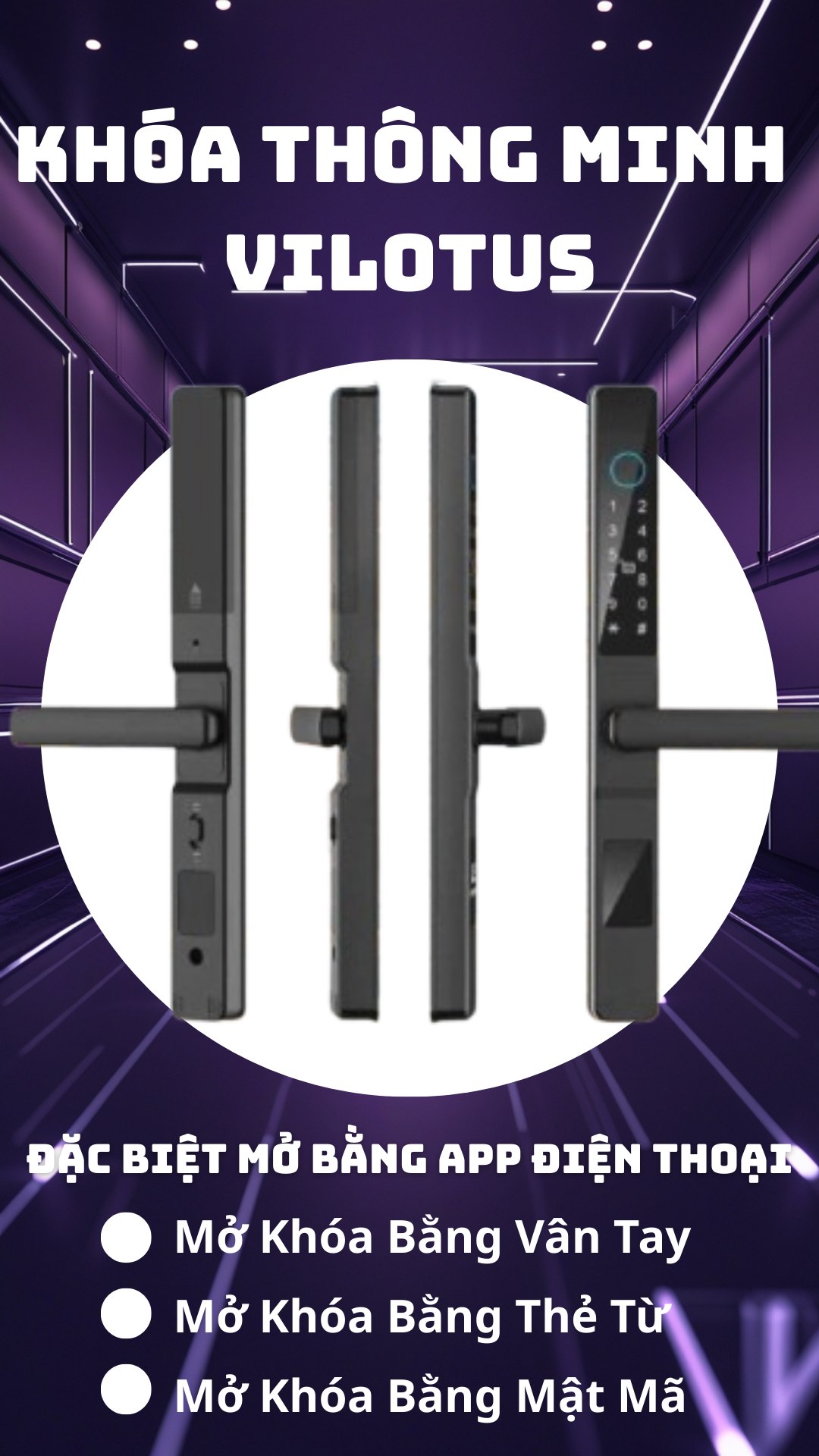 Hướng Dẫn cài đặt Khóa Cửa Thông Minh Thanh hóa