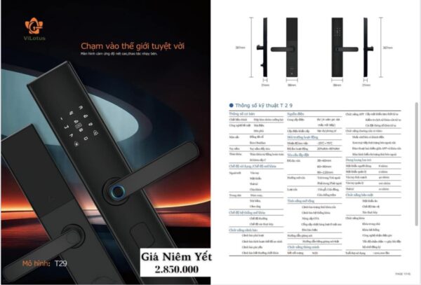 Khóa Thông Minh MH Era T29 Khóa Thông Minh MH Era T29