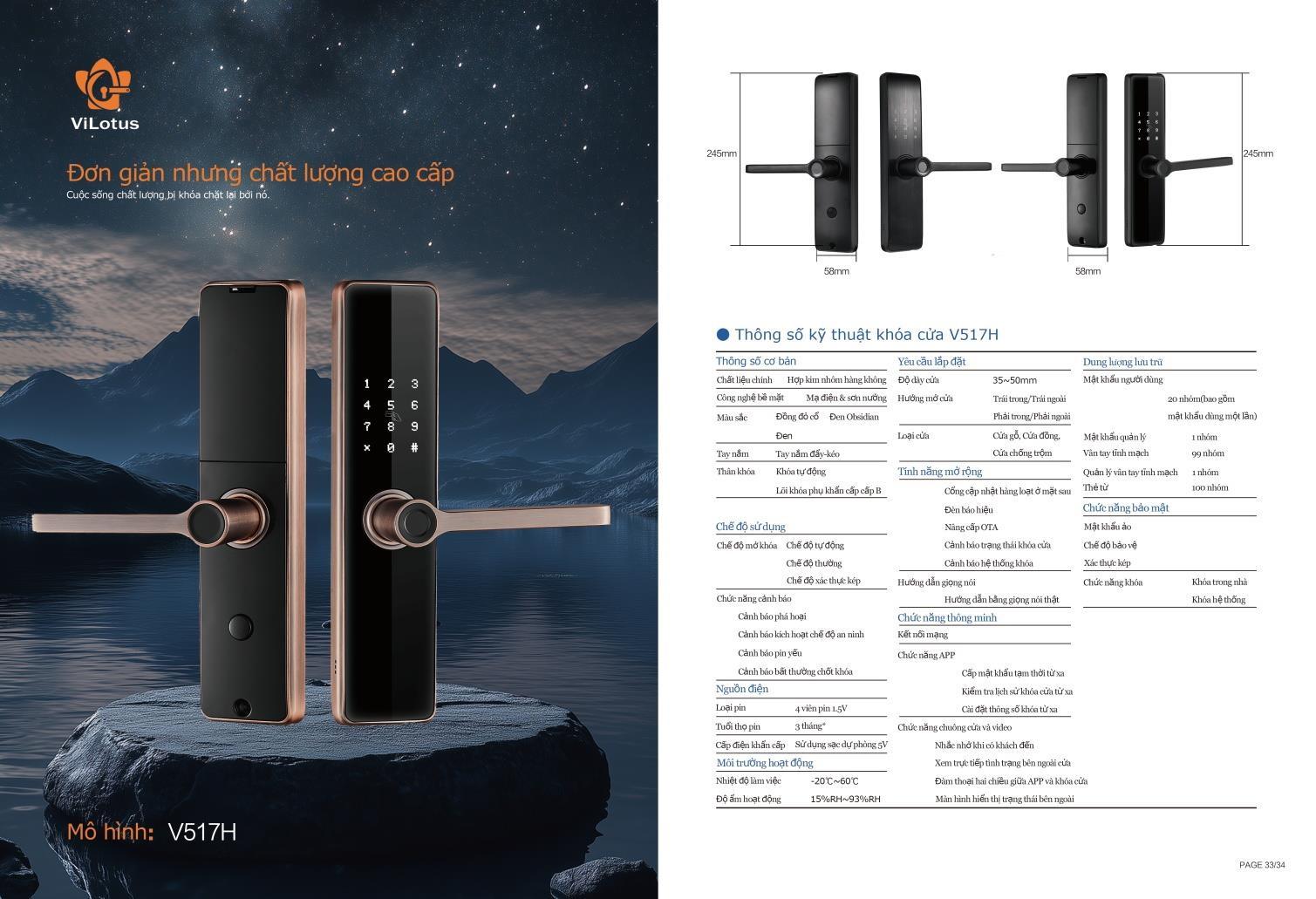 Khóa Thông Minh MH Era V517