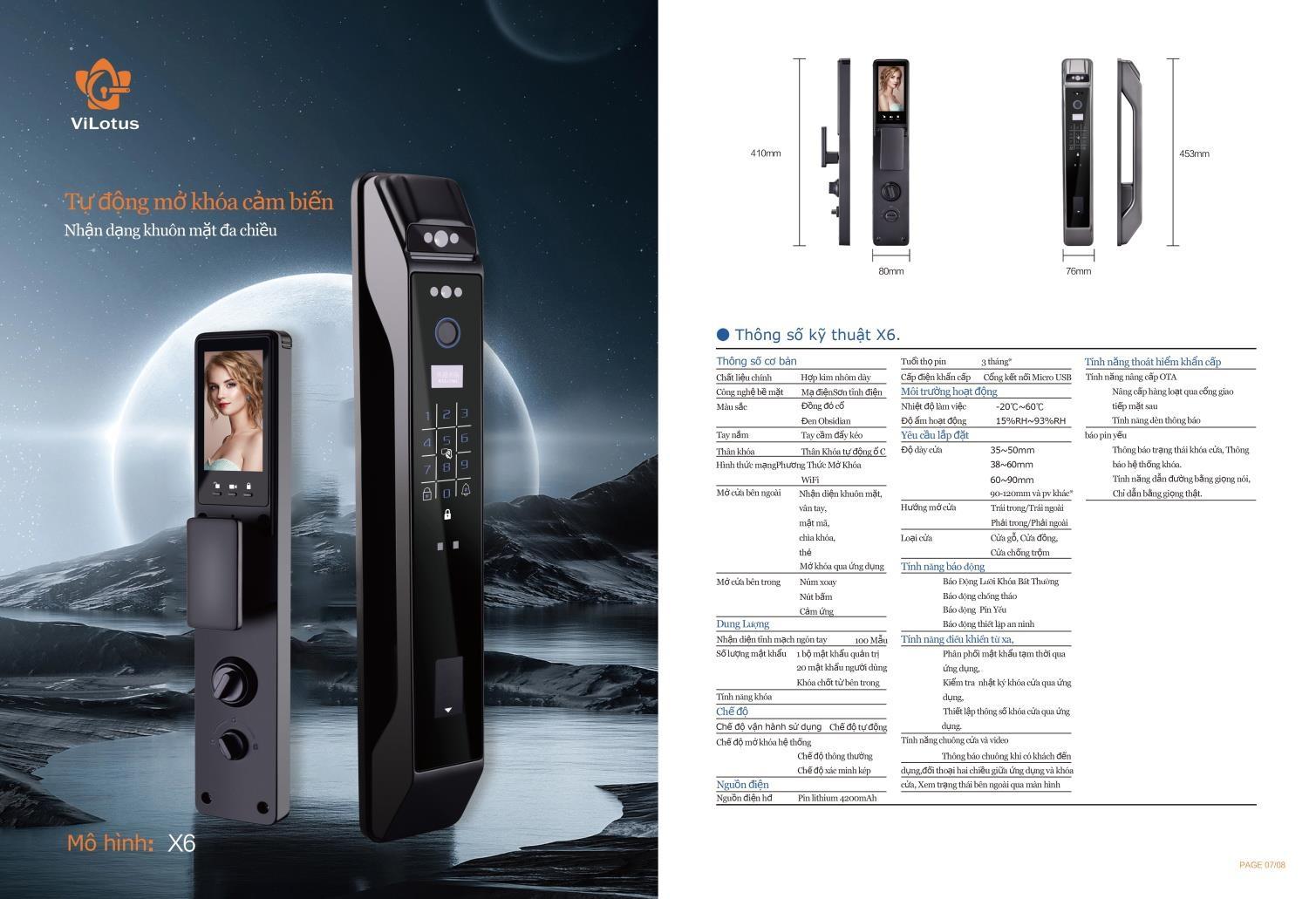 Khóa Thông Minh MH Era X6