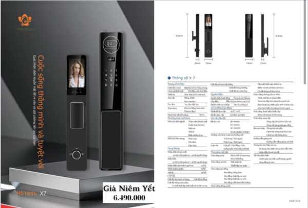 Khóa Thông Minh MH Era X7 Khóa Thông Minh MH Era X7